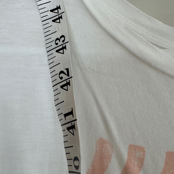 CHRLDR White American Flag USA Red Blue Short Sleeve T Shirt Light Weight Small - Picture 3 of 15